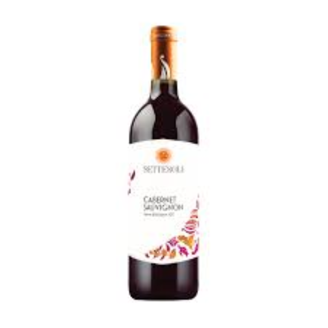 SETTESOLI CABERNET SAUV RED WINE 750ML
